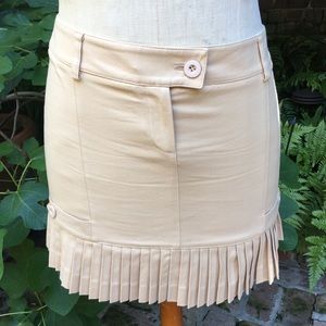 Laundry mini skirt